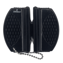 Kitchen Knife Set Kit | Red Handle & Black Magnetic Rack