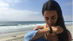 Unblocked Energy Lava Bracelet